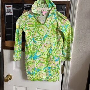 Lilly Pulitzer Kids Dress in Green and Blue